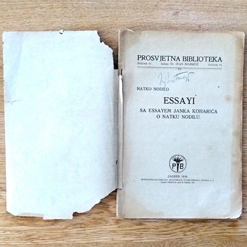 Natko nodilo essayi prosvjetna - nodilo,