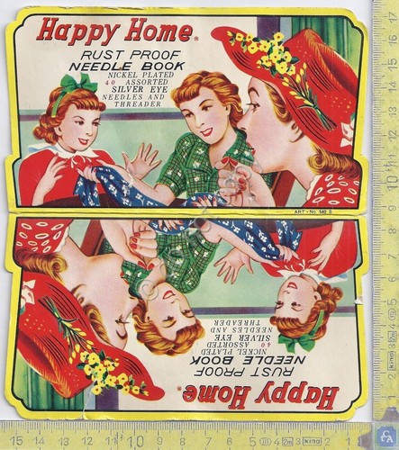 Porta aghi vintage - , happy