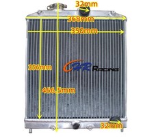 Radiatore alluminio 3 file per