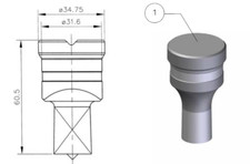 Punzone per Punzonatrice Ficep
