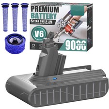 Batteria 9000mAh per Dyson V6 DC58 DC61 DC62 SV05 SV06 SV03 SV04 SV09 8AH batteria