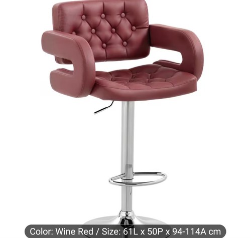 Sgabello bar homcom - sgabello,