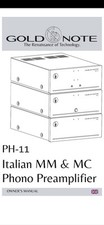 pre phono  Gold Note PH 11 A 3 Stadi usato 