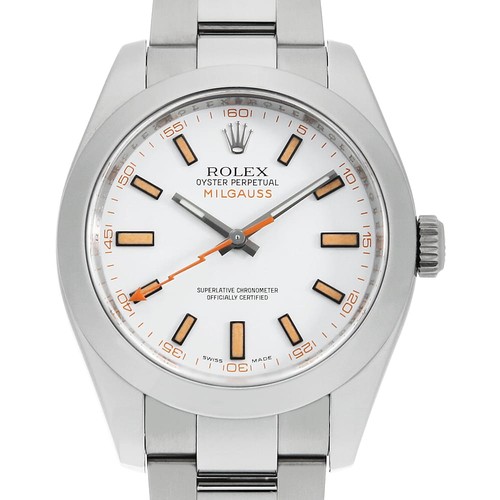 Rolex milgauss 116400 white - rolex,