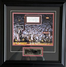 Ray allen autografato - ray, miami