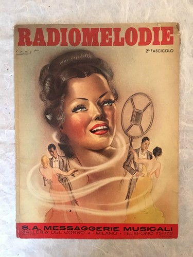 Spartito musicale radiomelodie - spartito,