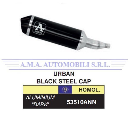Terminale urban alluminio dark - terminale,