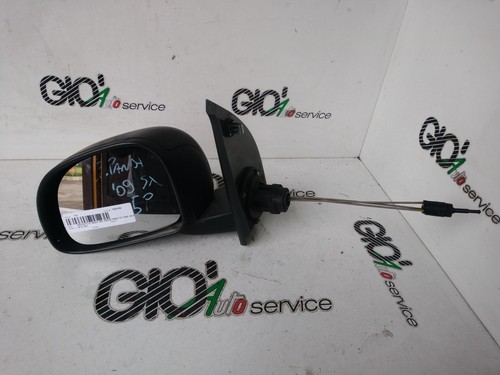 Specchietto manuale nero - sx,