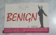 Biglietto BENIGNI CONCERTO