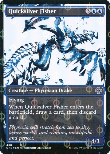 Quicksilver fisher - fisher, (vetrina)