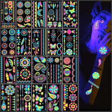 ACWOO Fluo Tatuaggi Temporane