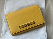 Braccialini Portafoglio Giallo Pelle Saffiano