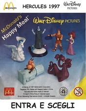 DISNEY HERCULES MCDONALD'S MC DONALD'S HAPPY MEAL 1997 ENTRA E SCEGLI