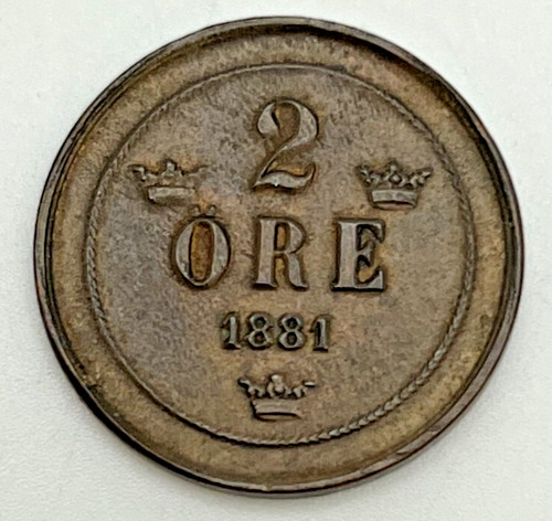 1881 svezia ore 746 - svezia,