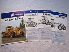 4x Brochure Fiat-Allis