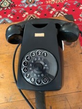  TELEFONO A MURO IN BACHELITE  marca SIEMENS anni 60