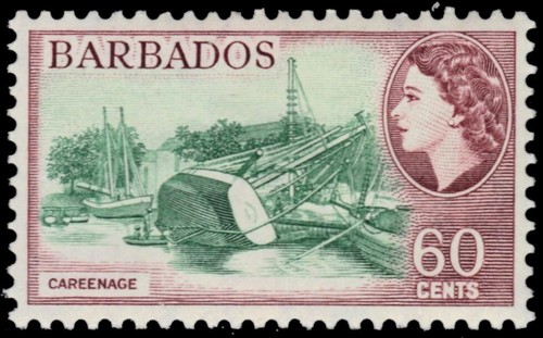 Barbados 263 regina - barbados, (sg318)