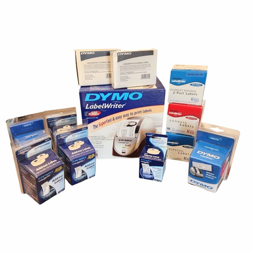 Large lot dymo labels - lot, and