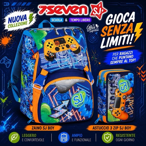 Kit zaino astuccio - astuccio, zip