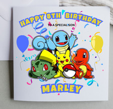 Personalised Pokemon Pikachu