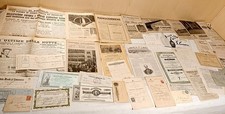 Vecchio lotto cartaceo - ,