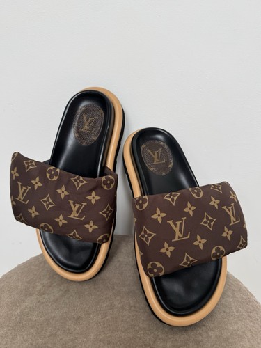 Sandali mules monogramma