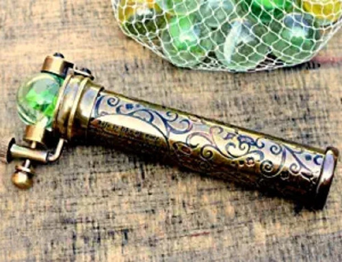 Caleidoscopio ottone - caleidoscopio, in