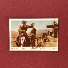 Alan Ladd 1957 Dutch Gum Serie