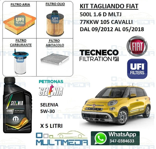 Tagliando filtri ufi - filtri,