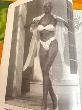 BRIGITTE NIELSEN 5 CLIPPINGS RAPPORTI COLLEZIONE ITALIANA topless