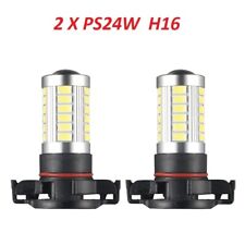 2 X LAMPADINE  PS24W  H16  5202 LED 6000K BIANCO PER FENDINEBBIA