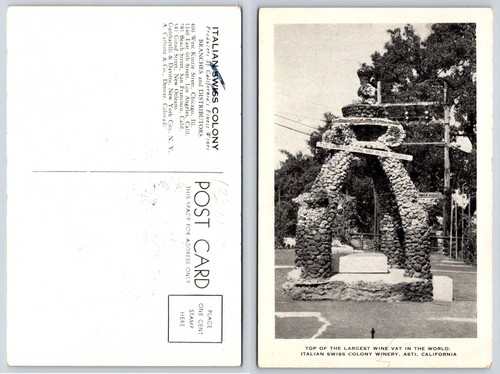 Cartolina asti california - cartolina,