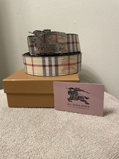 Cintura uomo Burberry lusso in