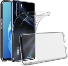 COVER CUSTODIA PER OPPO A91  TRASPARENTE TPU SLIM MORBIDA ULTRASLIM