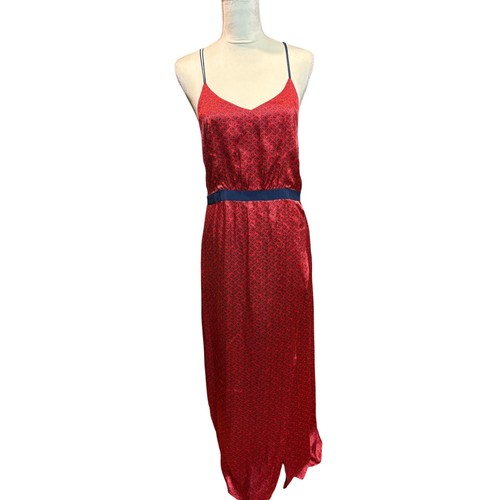 Maxi abito rosso metiseko - rosso, in