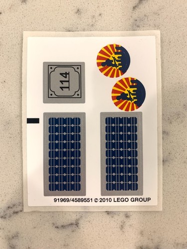 Lego foglio adesivo per 8403 - lego,