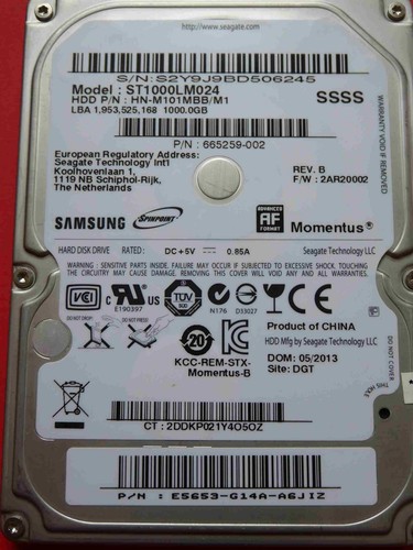 Samsung st1000lm024 m101mbb - samsung,