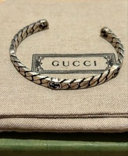 GUCCI Bracciale G ad incastro