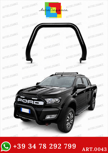 Bull bar nero adatto ford - bull, a