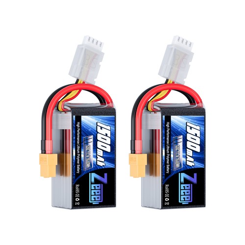 Zeeee 1500mah 3s - 2x, 11,1v