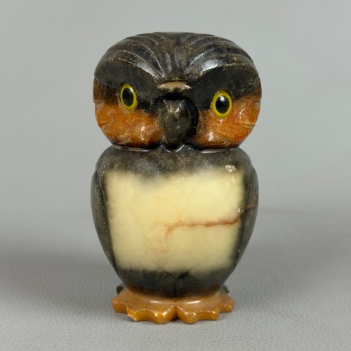 Scultura gufo pietra - scultura,