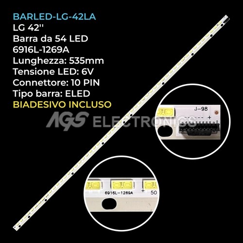 Barra led strip - 54, lg
