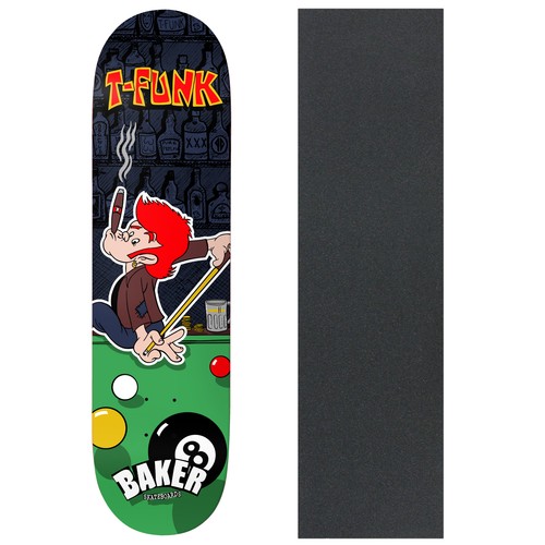 Baker skateboard deck funk - baker,