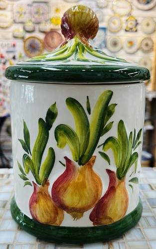 Bassano pottery large onion - bassano,