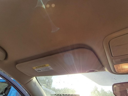 Used left sun visor fits - used, 2015