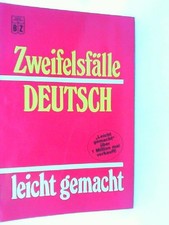 Zweifelsfälle deutsch leicht - zweifelsfälle,