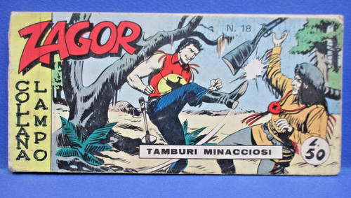 Zagor striscia collana - zagor, lampo