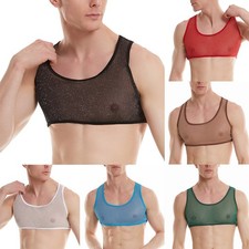 Uomo Sexy Trasparente Rete