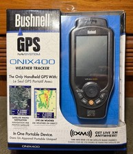 Bushnell GPS ONIX 400 Meteo Tracker Navigazione Portatile