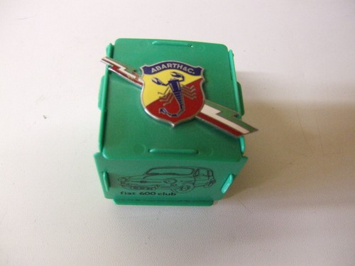 Targa abarth metallo logo - abarth, &